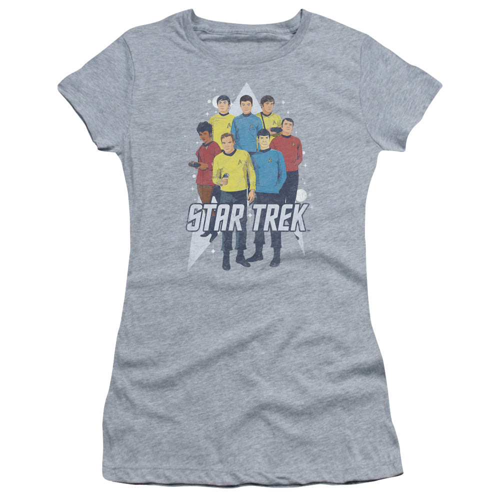 Csi Distressed Logo Juvenile Kids Youth T Shirt Athletic Heather Officially Licensed