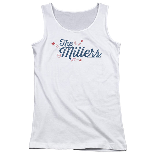 Millers Logo Womens Tank Top Shirt White