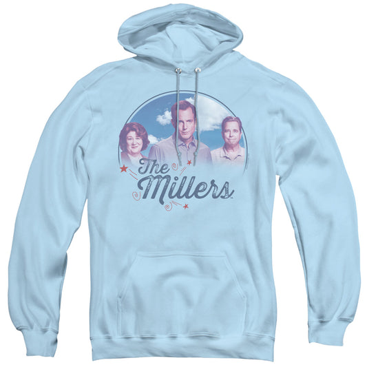 Millers Cast Mens Hoodie Light Blue Officially Licensed