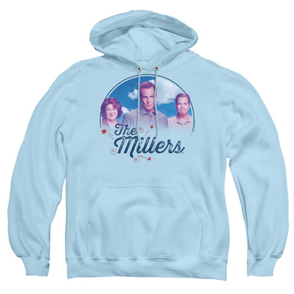 Millers Cast Mens Hoodie Light Blue Officially Licensed