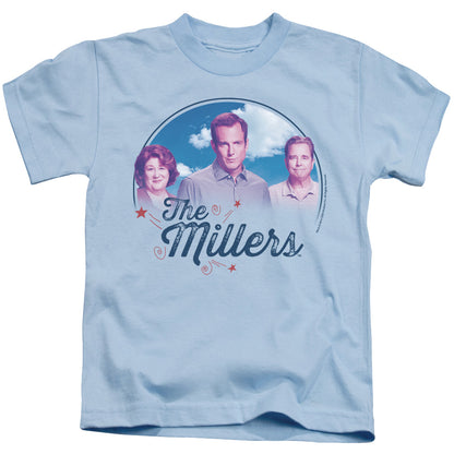 Millers Cast Juvenile Kids Youth T Shirt Light Blue Officially Licensed