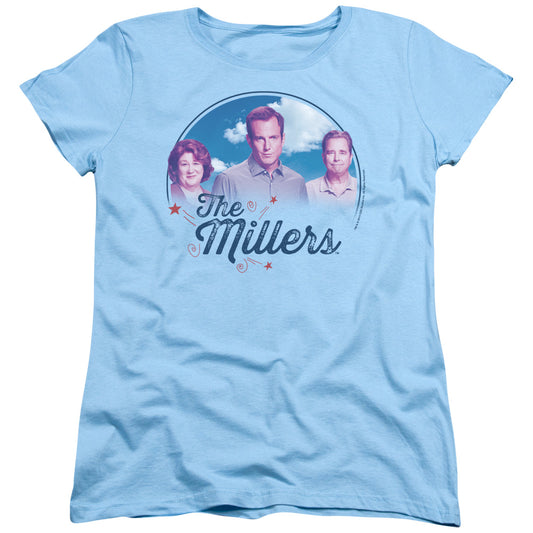 Millers Cast Womens T Shirt Light Blue Officially Licensed