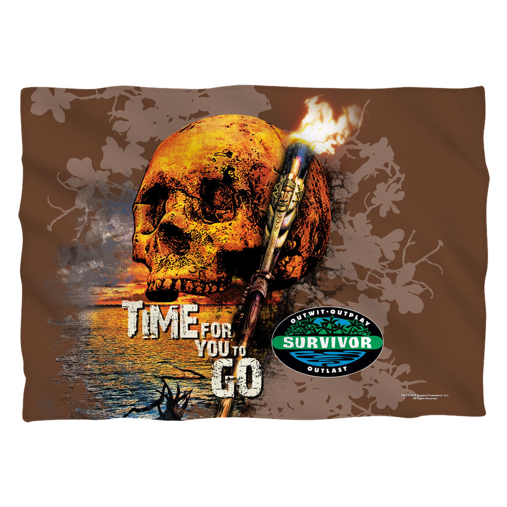 Survivor Time To Go Pillow Case