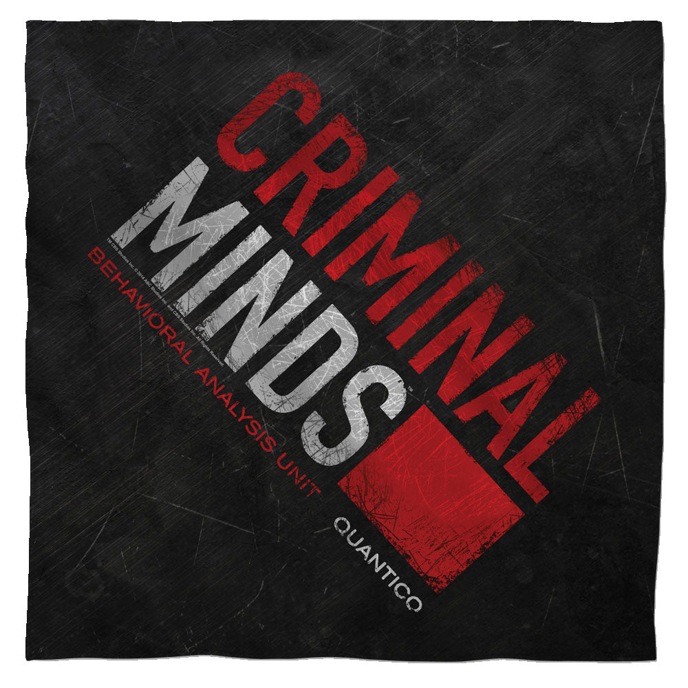 Criminal Minds Logo Bandana