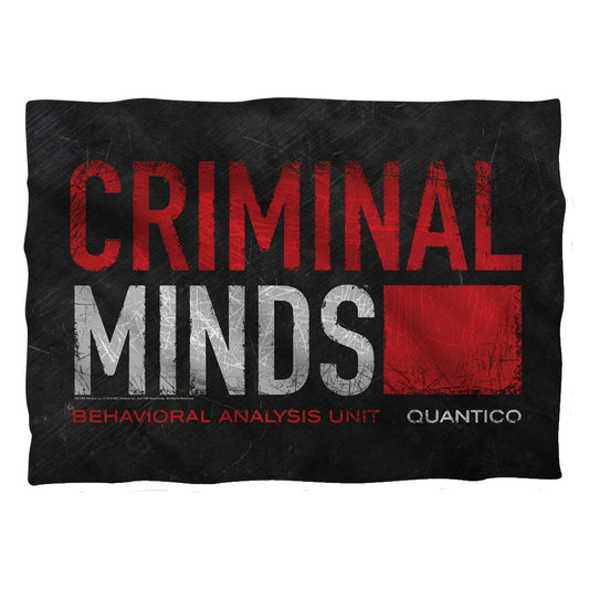 Criminal Minds Logo Pillow Case