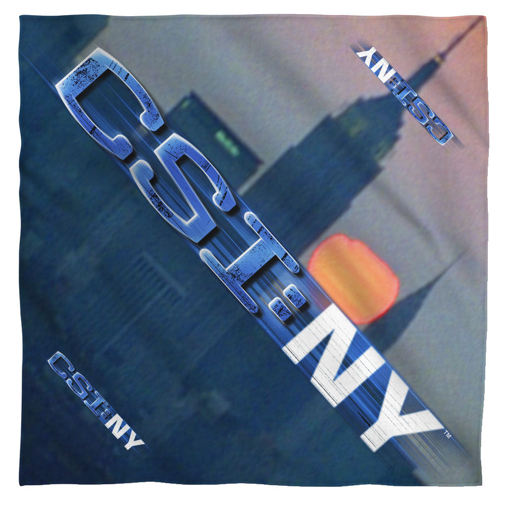 CSI NY New York City Logo Bandana