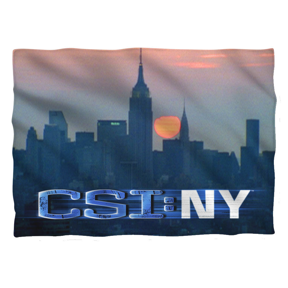 CSI NY City Logo Pillow Case