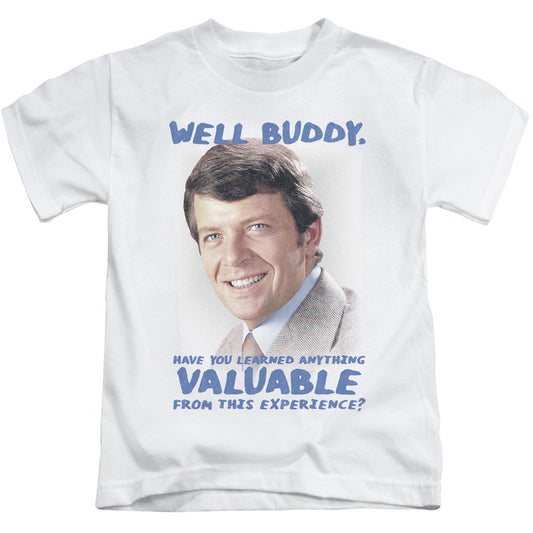 Brady Bunch Buddy Juvenile Kids Youth T Shirt White Officially Licensed