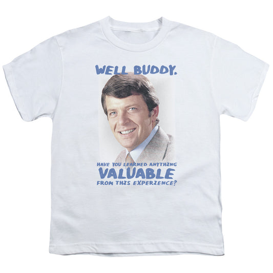 Brady Bunch Buddy Kids Youth T Shirt White Officially Licensed
