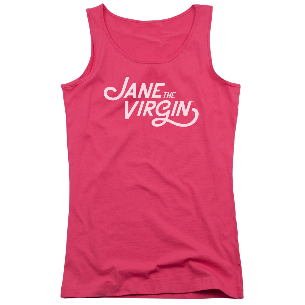 Jane the Virgin Logo Womens Tank Top Shirt Hot Pink