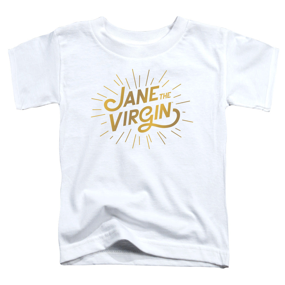 Jane the Virgin Golden Logo Toddler Kids Youth T Shirt White Officially Licensed