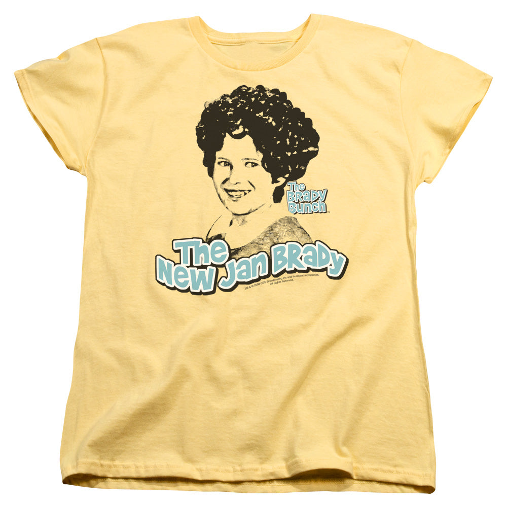 Brady Bunch the Real Jan Brady Womens T Shirt Banana Officially Licensed