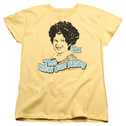 Brady Bunch the Real Jan Brady Womens T Shirt Banana Officially Licensed