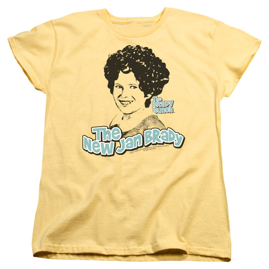 Brady Bunch the Real Jan Brady Womens T Shirt Banana Officially Licensed