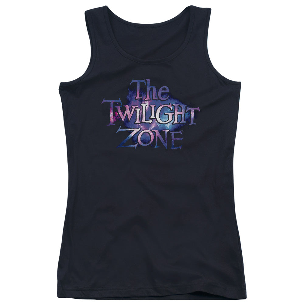 Twilight Zone Twilight Galaxy Womens Tank Top Shirt Black