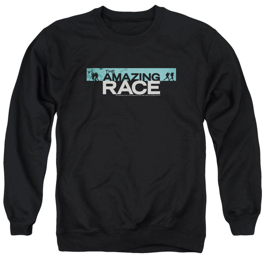 Amazing Race Bar Logo Mens Crewneck Sweatshirt Black