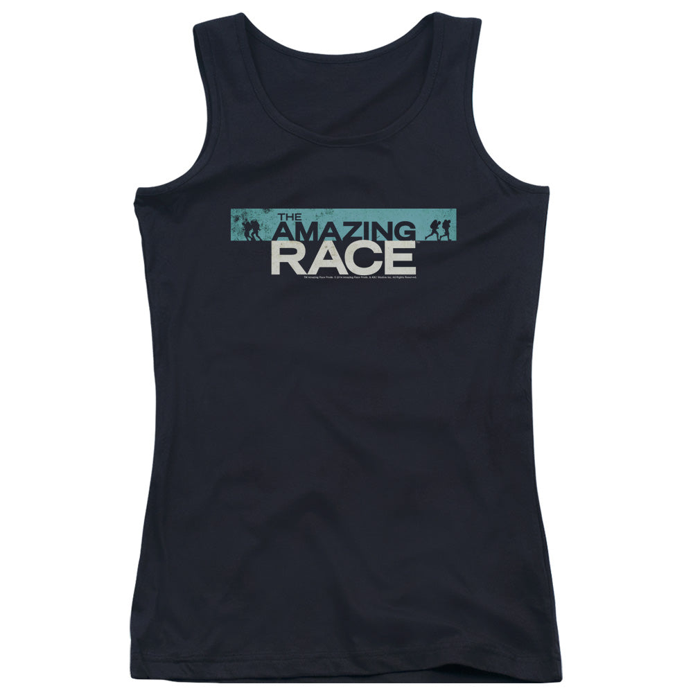 Amazing Race Bar Logo Womens Tank Top Shirt Black