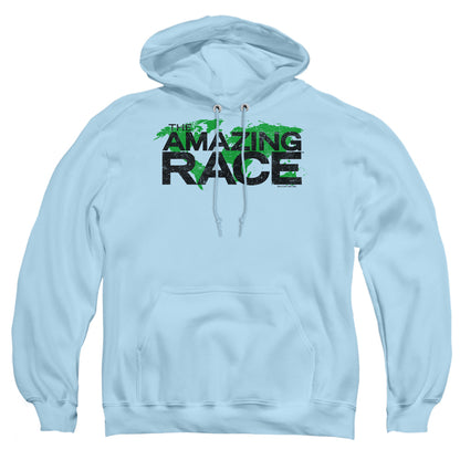 Amazing Race Race World Mens Hoodie Light Blue