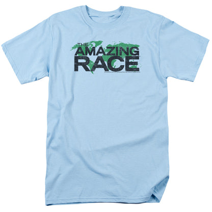 Amazing Race Race World Mens T Shirt Light Blue