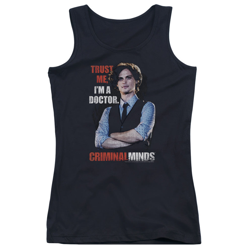 Criminal Minds Trust Me Womens Tank Top Shirt Black