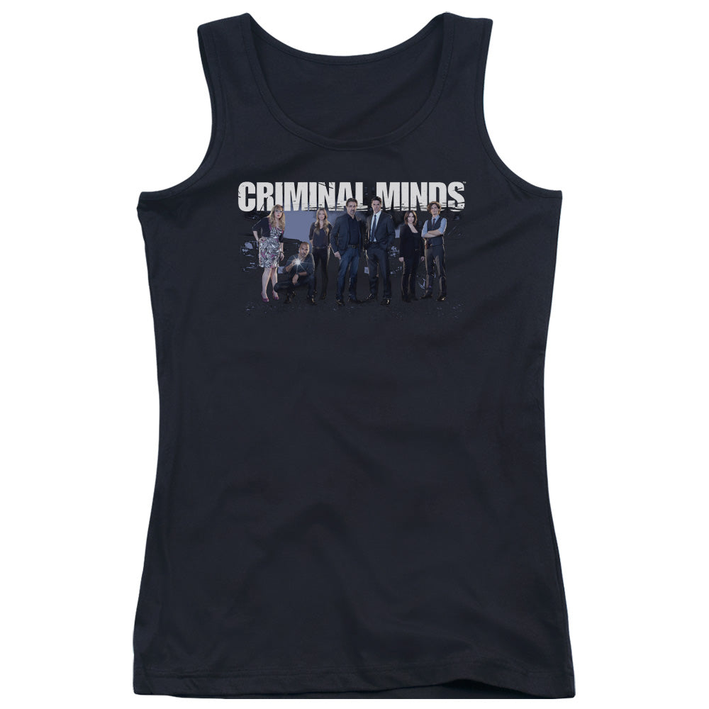 Criminal Minds Season 10 Cast Womens Tank Top Shirt Black