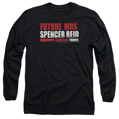 Criminal Minds Future Bride Mens Long Sleeve Shirt Black Officially Licensed Officially Licensed