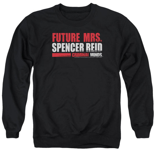 Criminal Minds Future Bride Mens Crewneck Sweatshirt Black Officially Licensed
