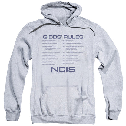 Ncis Gibbs Rules Mens Hoodie Athletic Heather Officially Licensed