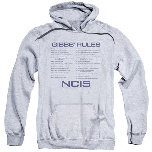 Ncis Gibbs Rules Mens Hoodie Athletic Heather Officially Licensed