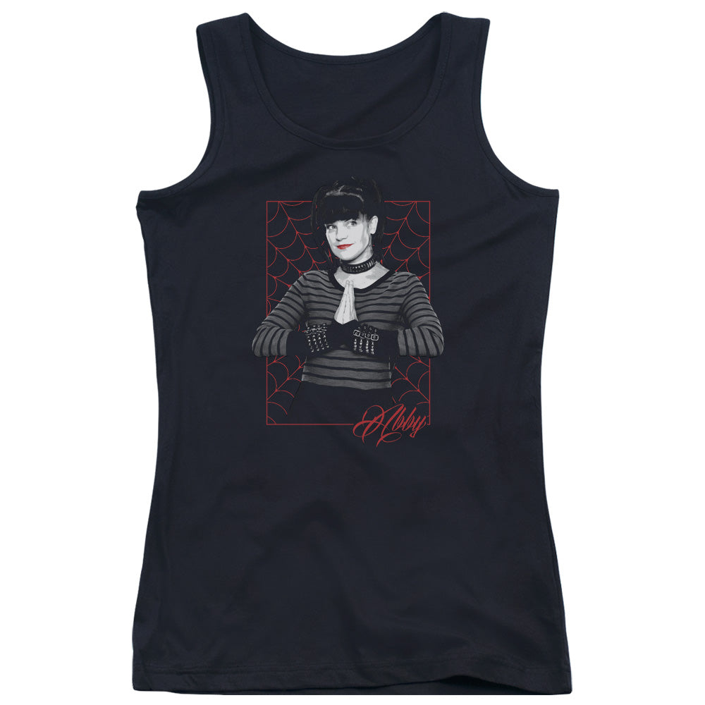 Ncis Abby Webs Womens Tank Top Shirt Black