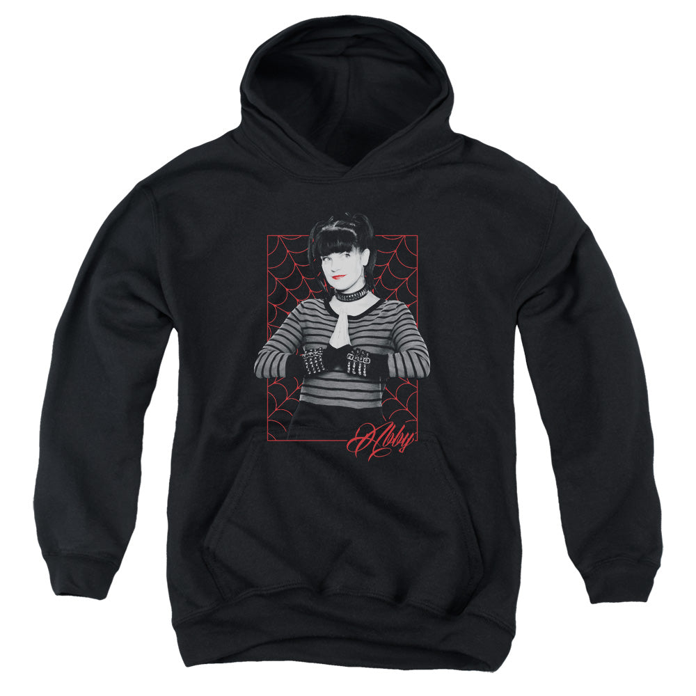 Ncis Abby Webs Kids Youth Hoodie Black Officially Licensed