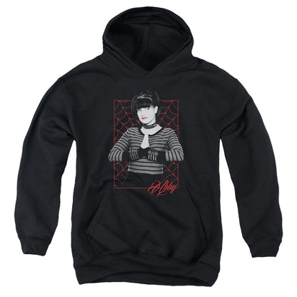 Ncis Abby Webs Kids Youth Hoodie Black Officially Licensed