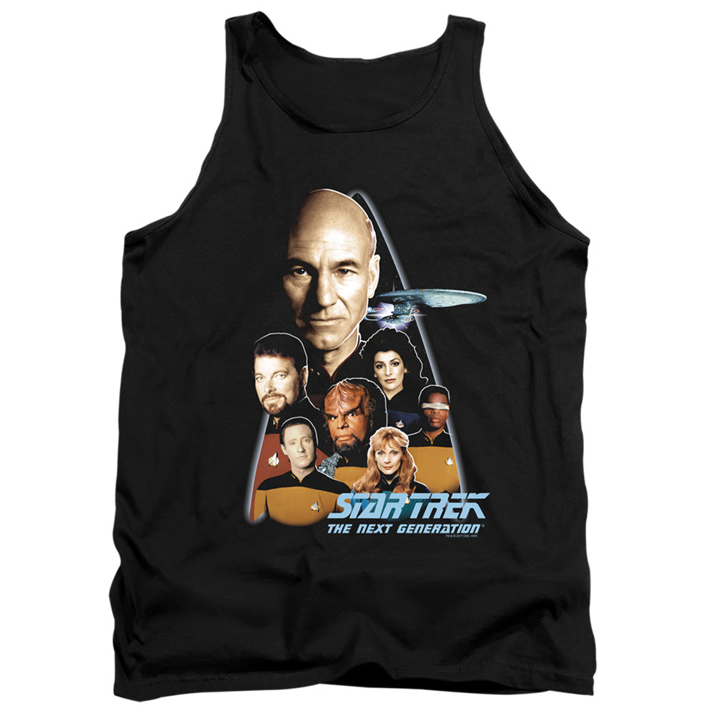 Star Trek The Next Generation Mens Tank Top Shirt Black