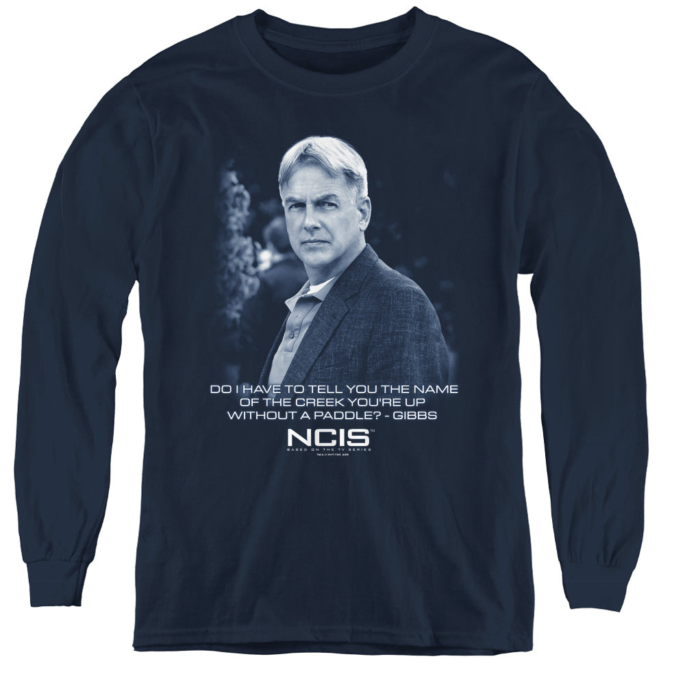 Ncis Creek Long Sleeve Kids Youth T Shirt Navy Officially Licensed