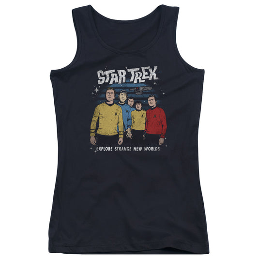 Star Trek Stange New World Womens Tank Top Shirt Black