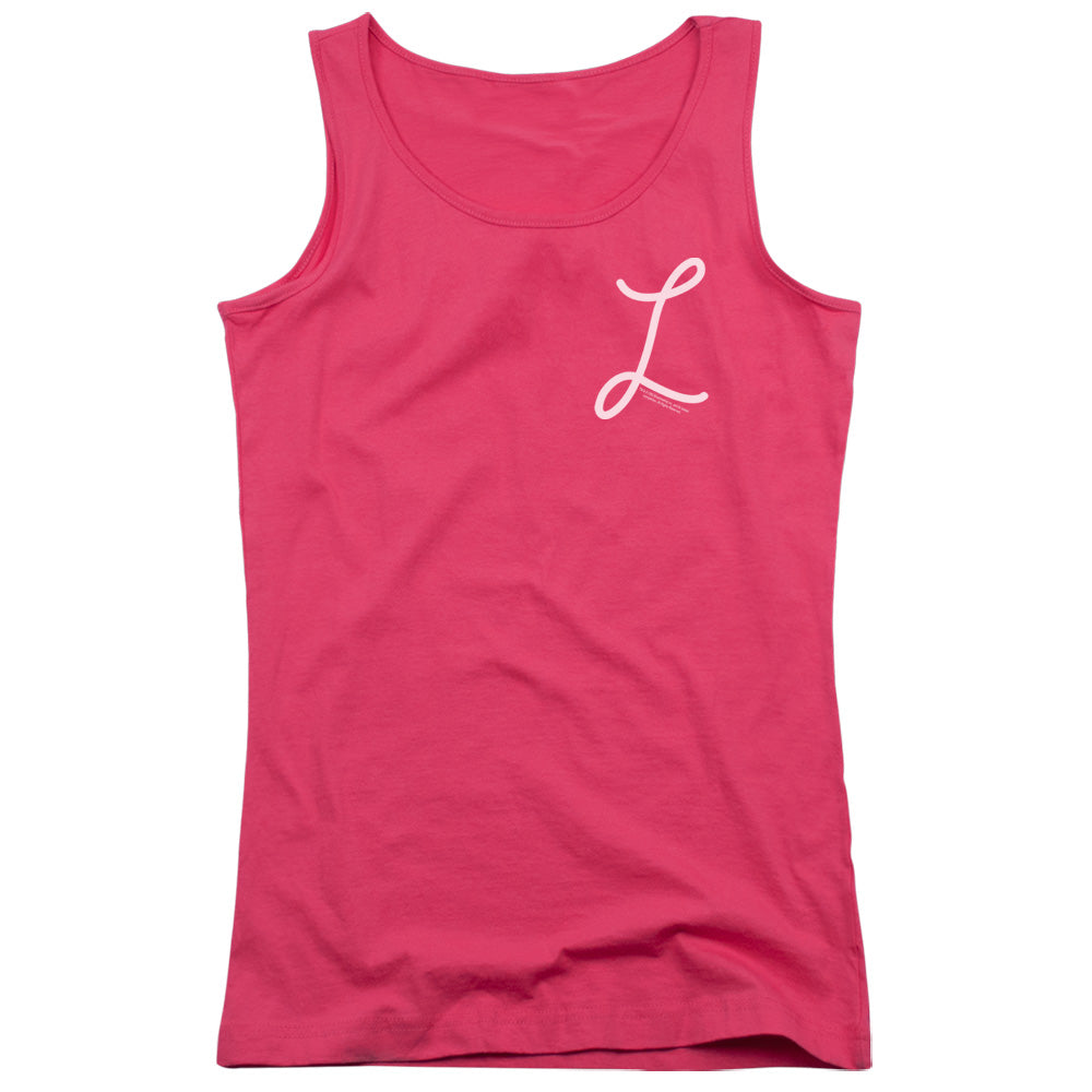 Laverne & Shirley Lavernes L Womens Tank Top Shirt Hot Pink