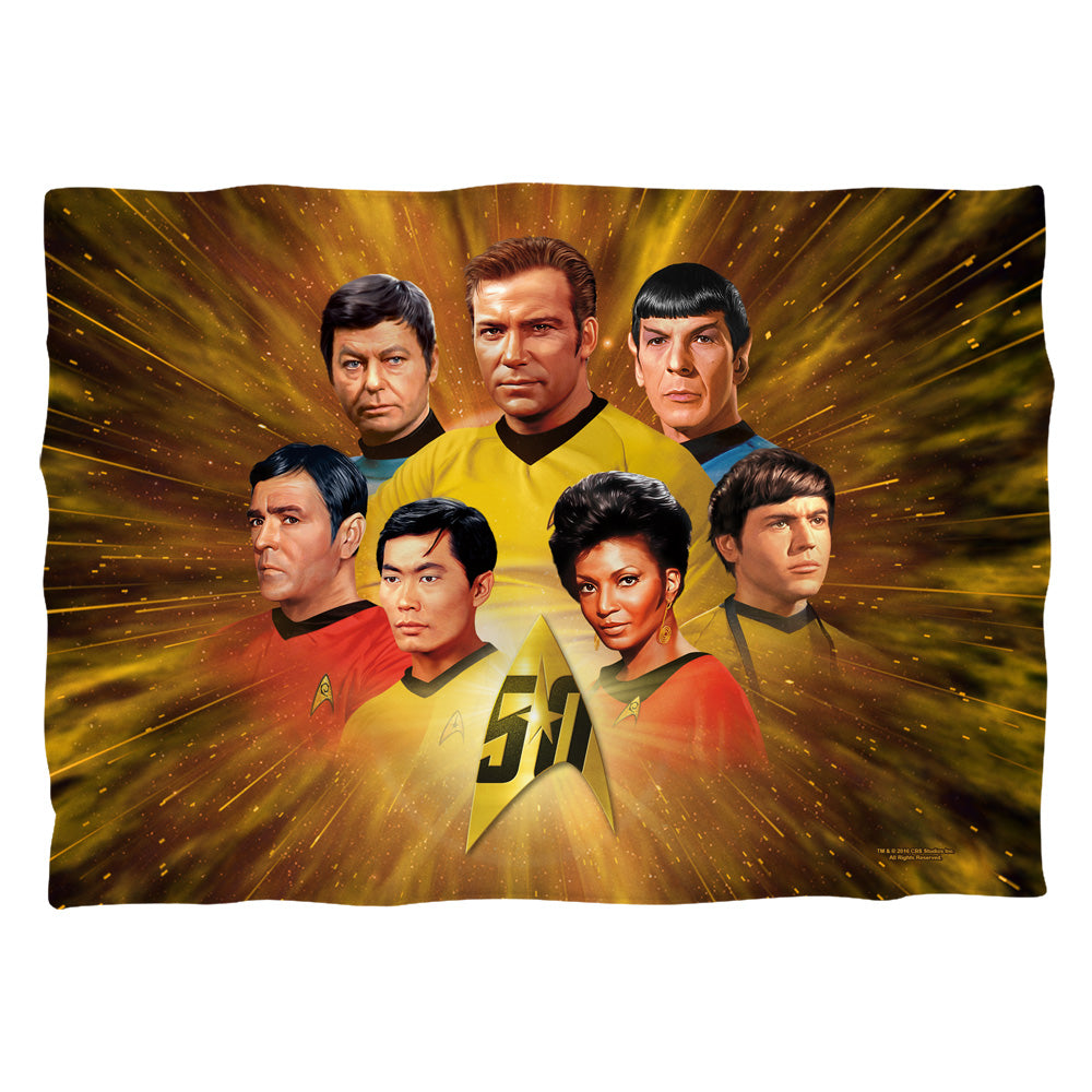 Star Trek 50th Crew Pillow Case