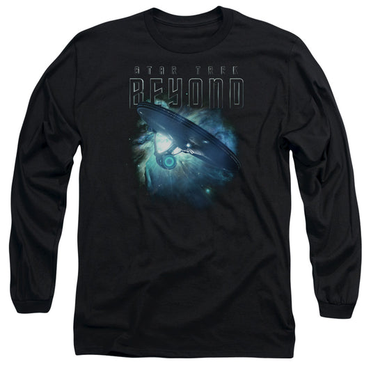 Star Trek Beyond Voyage Mens Long Sleeve Shirt Black Officially Licensed Officially Licensed