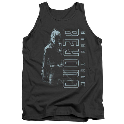 Star Trek Beyond Jaylah Mens Tank Top Shirt Charcoal