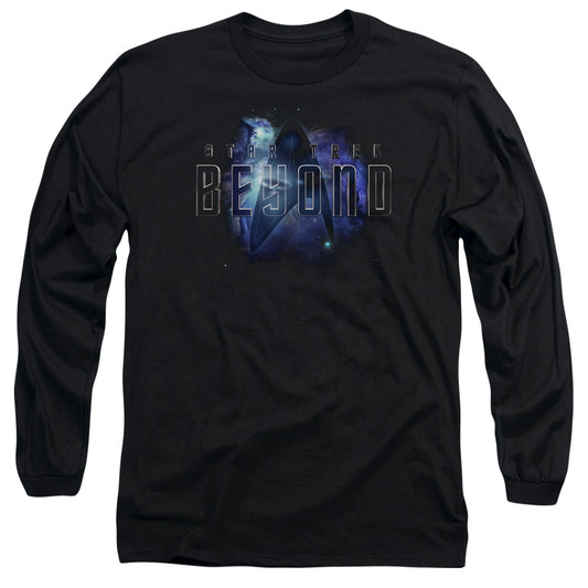 Star Trek Beyond Galaxy Beyond Mens Long Sleeve Shirt Black Officially Licensed Officially Licensed