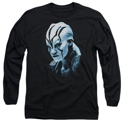 Star Trek Beyond Jaylah Burst Mens Long Sleeve Shirt Black Officially Licensed Officially Licensed