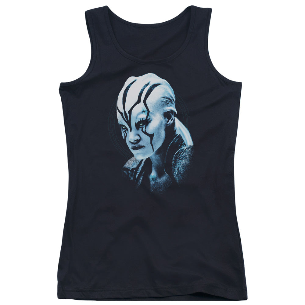 Star Trek Beyond Jaylah Burst Womens Tank Top Shirt Black