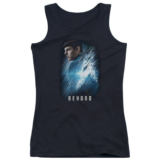 Star Trek Beyond Spock Poster Womens Tank Top Shirt Black