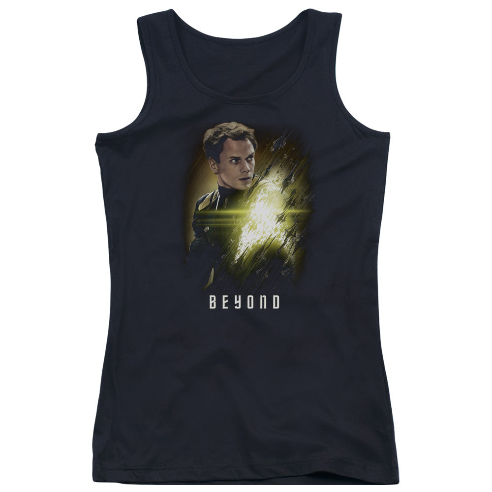 Star Trek Beyond Chekov Poster Womens Tank Top Shirt Black