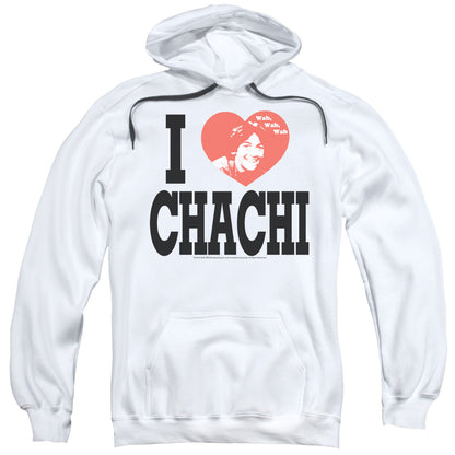 Happy Days I Heart Chachi Mens Hoodie White Officially Licensed