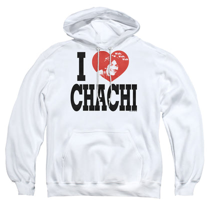 Happy Days I Heart Chachi Mens Hoodie White Officially Licensed