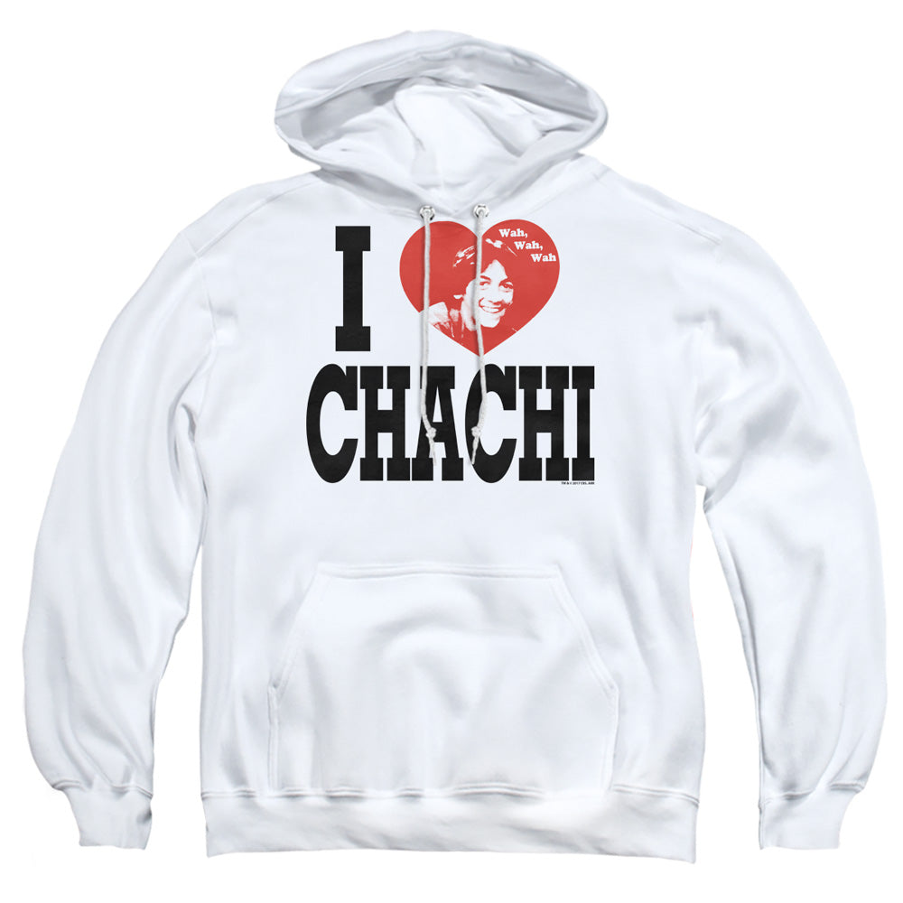 Happy Days I Heart Chachi Mens Hoodie White Officially Licensed