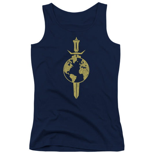 Star Trek Terran Empire Womens Tank Top Shirt Navy Blue