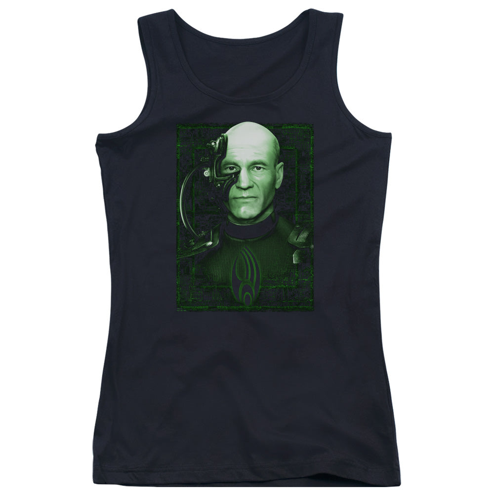 Star Trek Locutus of Borg Womens Tank Top Shirt Black