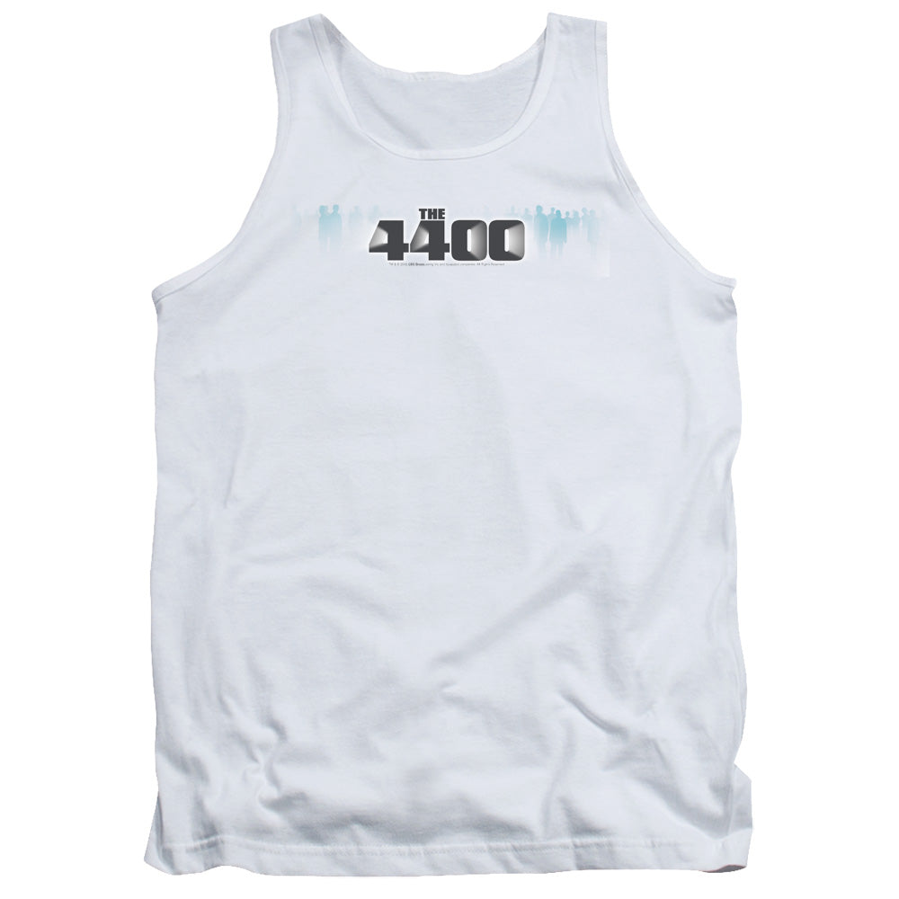 4400 the 4400 Logo Mens Tank Top Shirt White